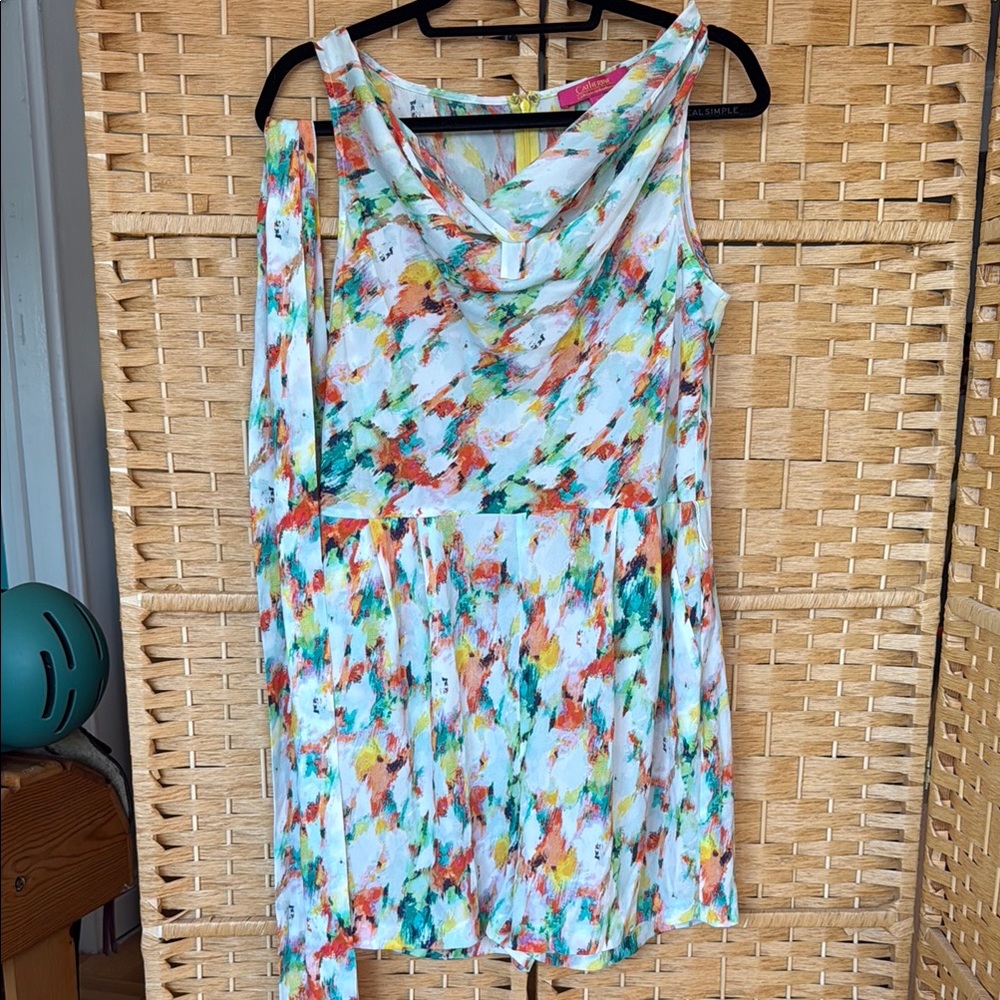 Gorgeous colorful dressy romper